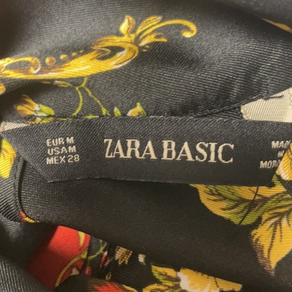 ZARA sleeveless tunic / Dress tie back closure, NWOT  med - Picture 5 of 7